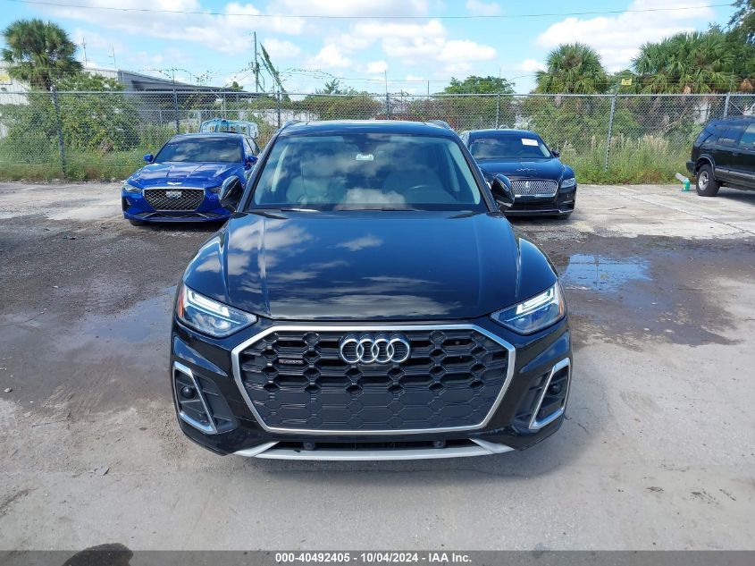 2022 Audi Q5 Premium Plus 45 Tfsi S Line Quattro S Tronic VIN: WA1EAAFY3N2018312 Lot: 40492405