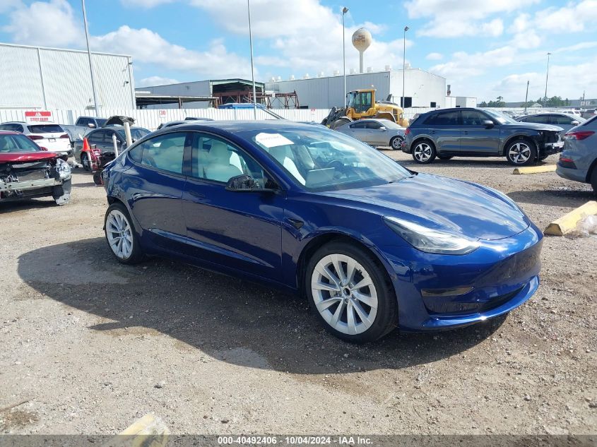 VIN 5YJ3E1EA4PF590835 2023 Tesla Model 3, Rear-Whee... no.1