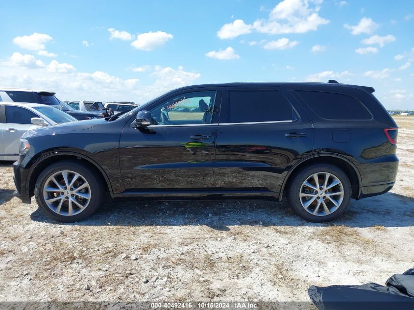 2017 Dodge Durango Gt Rwd VIN: 1C4RDHDG3HC820343 Lot: 40492416