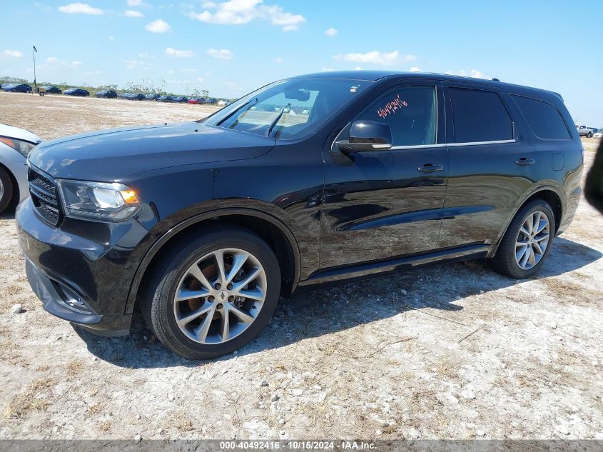 2017 Dodge Durango Gt Rwd VIN: 1C4RDHDG3HC820343 Lot: 40492416