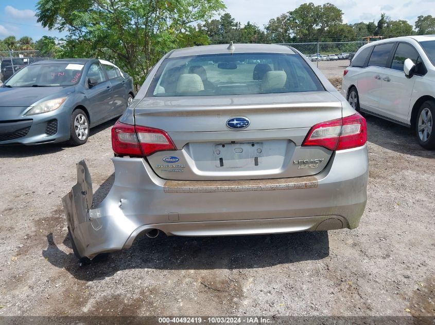 2016 Subaru Legacy 2.5I Limited VIN: 4S3BNAN65G3057879 Lot: 40492419