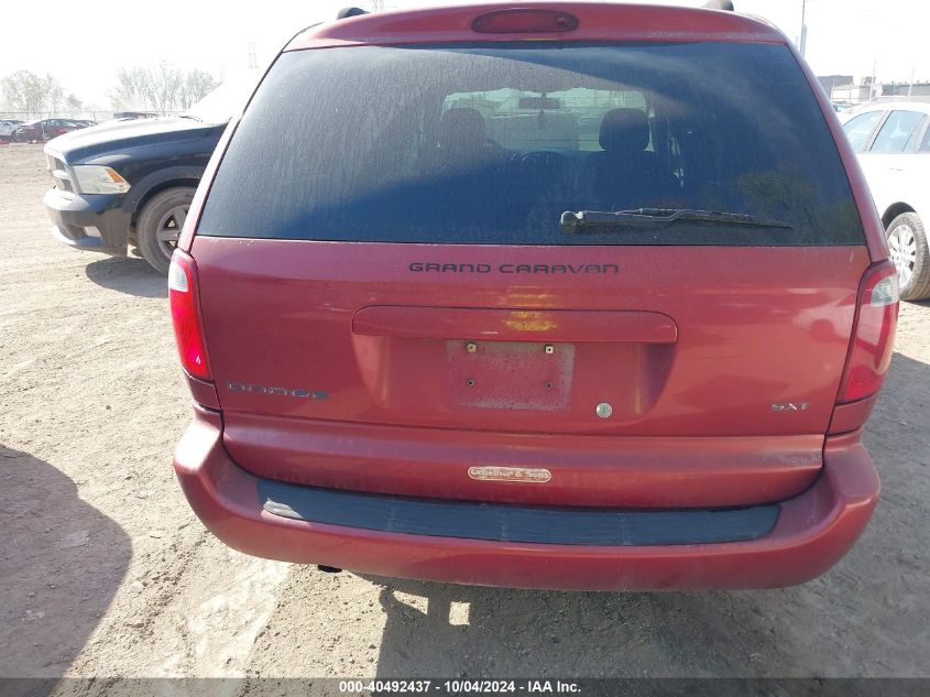 2007 Dodge Grand Caravan Sxt VIN: 2D4GP44L57R164935 Lot: 40492437