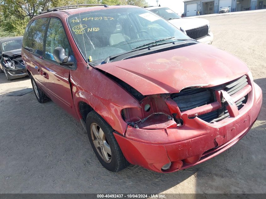 2007 Dodge Grand Caravan Sxt VIN: 2D4GP44L57R164935 Lot: 40492437