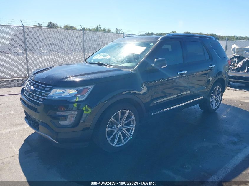 1FM5K7F82HGC68990 2017 FORD EXPLORER - Image 2