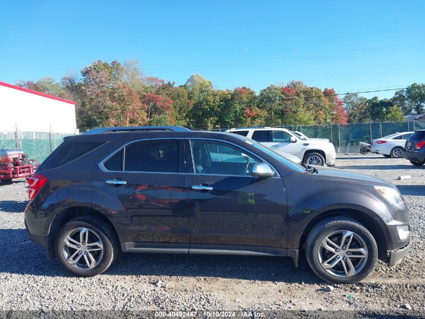 2016 Chevrolet Equinox Ltz VIN: 2GNFLGE32G6138970 Lot: 40492447