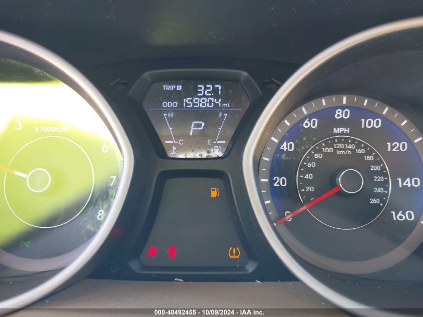 2012 Hyundai Elantra Limited (Ulsan Plant) VIN: KMHDH4AE2CU317959 Lot: 40492455