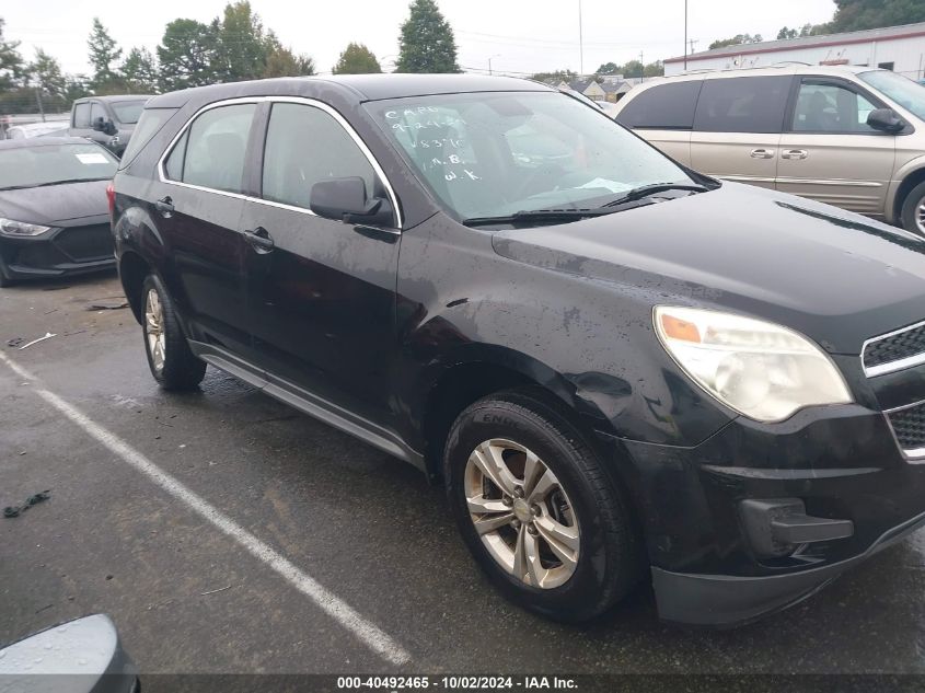 2GNALBEK3C6228370 2012 Chevrolet Equinox Ls