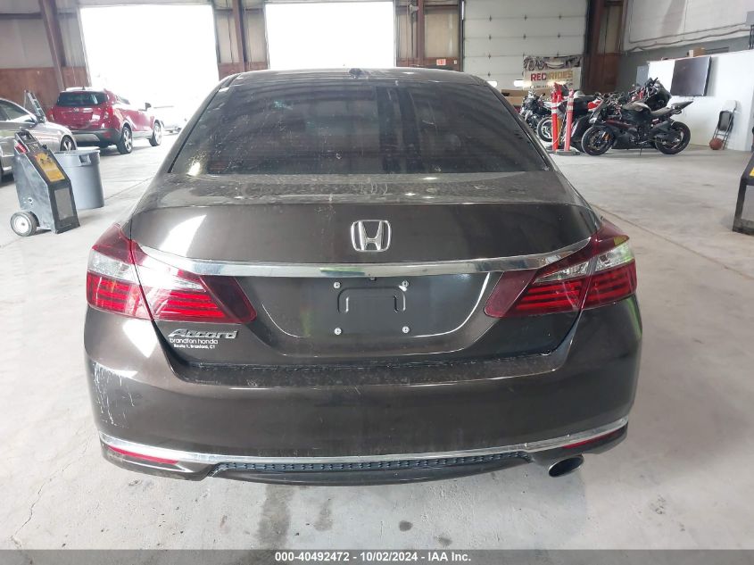 1HGCR2F09GA075694 2016 Honda Accord Ex