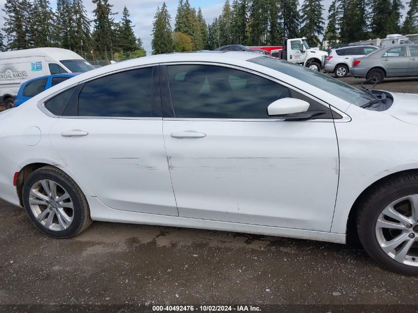 2017 Chrysler 200 Limited Platinum VIN: 1C3CCCAB2HN503781 Lot: 40492476