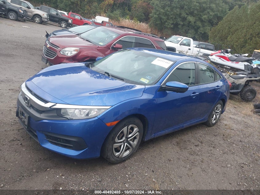 VIN 19XFC2F55HE074386 2017 HONDA CIVIC LX