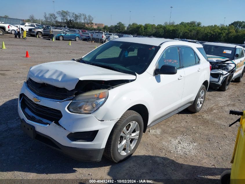 2GNALBEK8H1514705 2017 CHEVROLET EQUINOX - Image 2