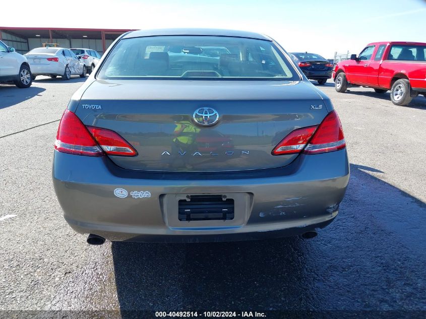 2007 Toyota Avalon Xls VIN: 4T1BK36B47U198805 Lot: 40492514