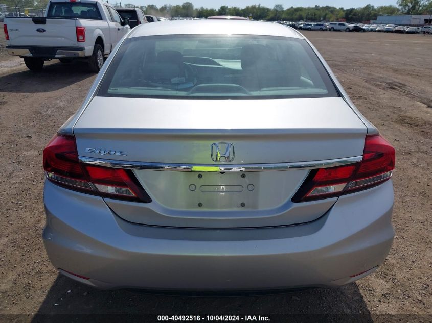 19XFB2F51FE230259 2015 Honda Civic Lx