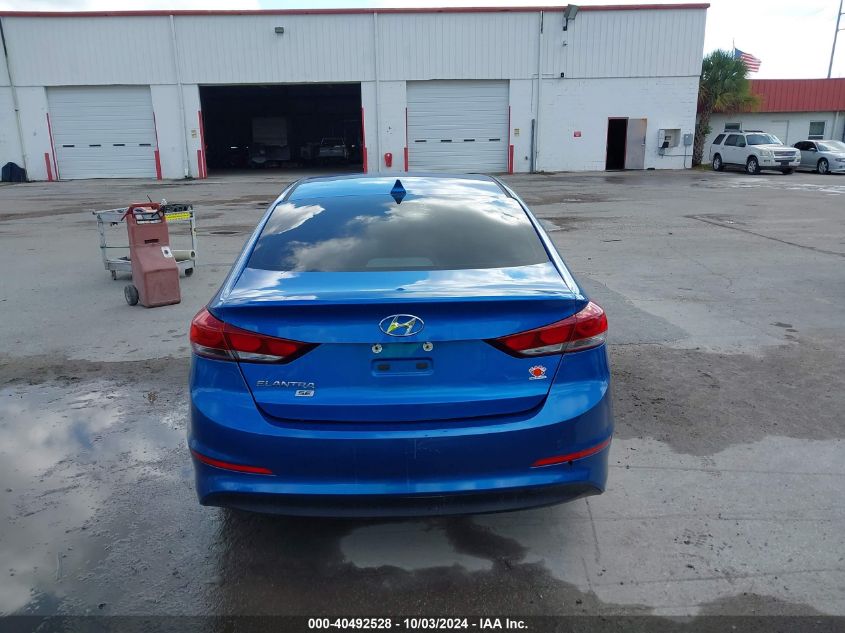 2017 Hyundai Elantra Se VIN: 5NPD74LF7HH211179 Lot: 40492528