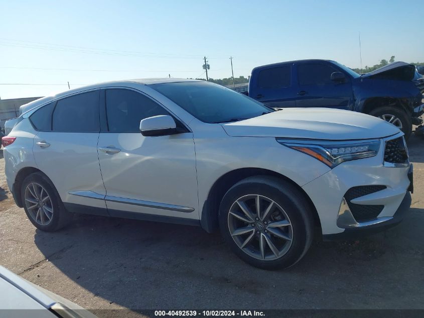 2020 Acura Rdx Technology Package VIN: 5J8TC2H59LL004908 Lot: 40492539