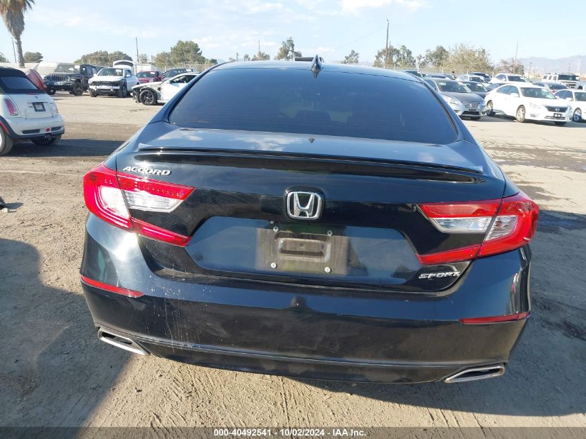 1HGCV1F3XJA244886 2018 Honda Accord Sport