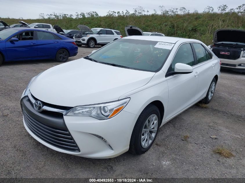 VIN 4T1BF1FK6HU355762 2017 Toyota Camry, LE no.2