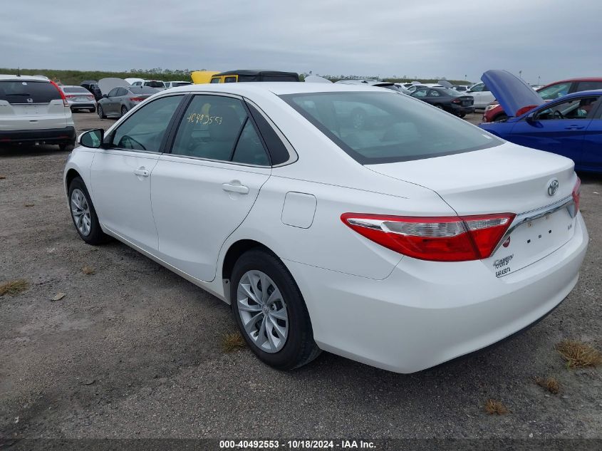 VIN 4T1BF1FK6HU355762 2017 Toyota Camry, LE no.3