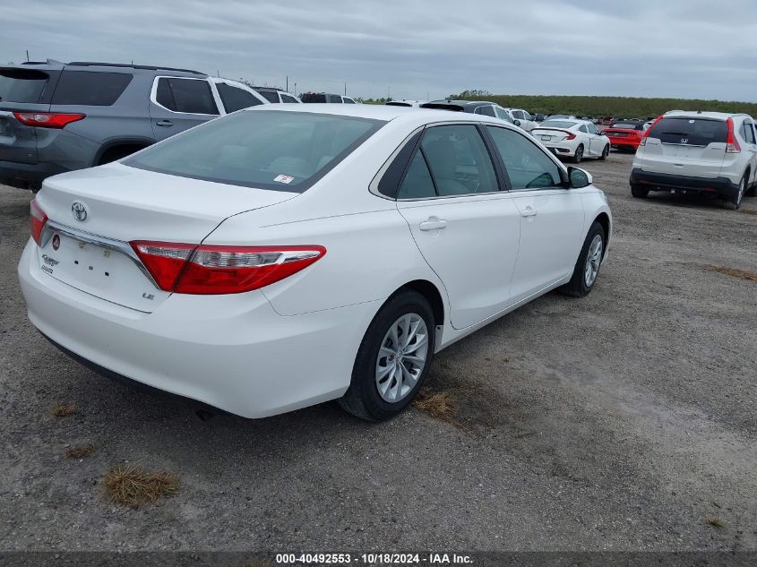 VIN 4T1BF1FK6HU355762 2017 Toyota Camry, LE no.4