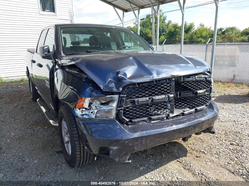 2018 Ram 1500 Express 4X4 6'4 Box VIN: 1C6RR7FG3JS302079 Lot: 40492576