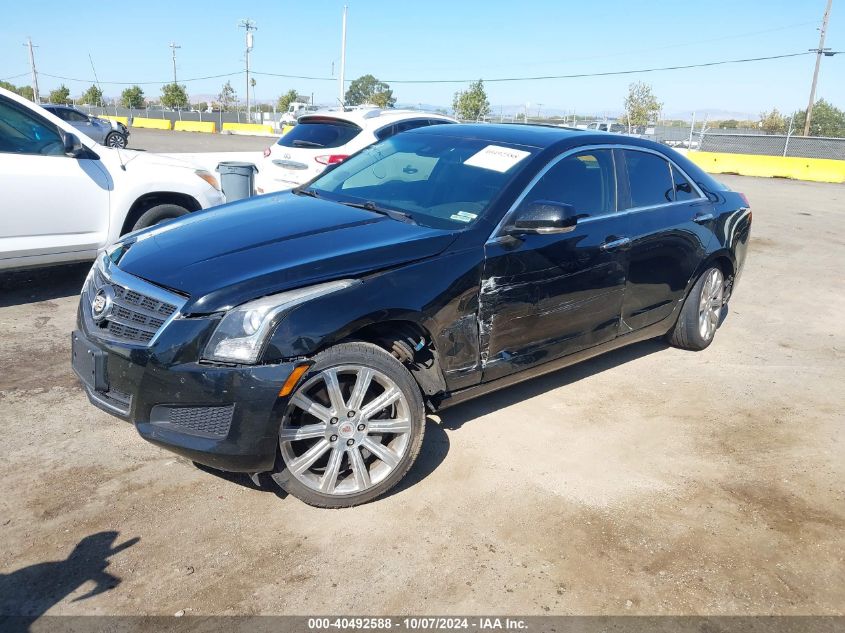 VIN 1G6AH5SX2E0192410 2014 Cadillac ATS, Luxury no.2