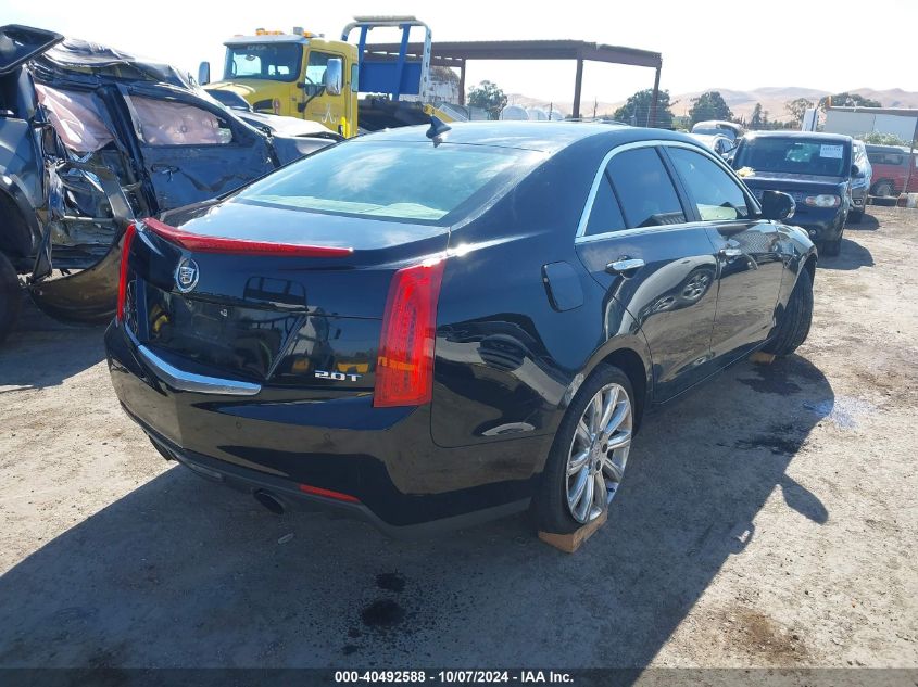 VIN 1G6AH5SX2E0192410 2014 Cadillac ATS, Luxury no.4