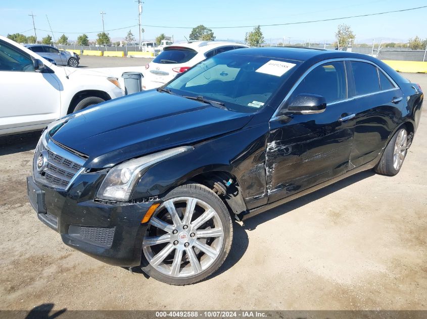 2014 Cadillac Ats Luxury VIN: 1G6AH5SX2E0192410 Lot: 40492588