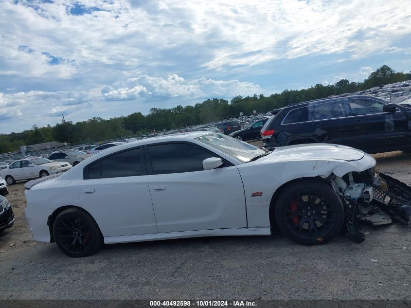 2018 Dodge Charger R/T Scat Pack Rwd VIN: 2C3CDXGJ7JH298590 Lot: 40492598