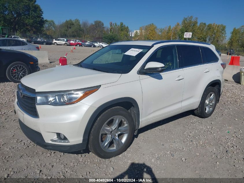 5TDDKRFH8FS171002 2015 TOYOTA HIGHLANDER - Image 2