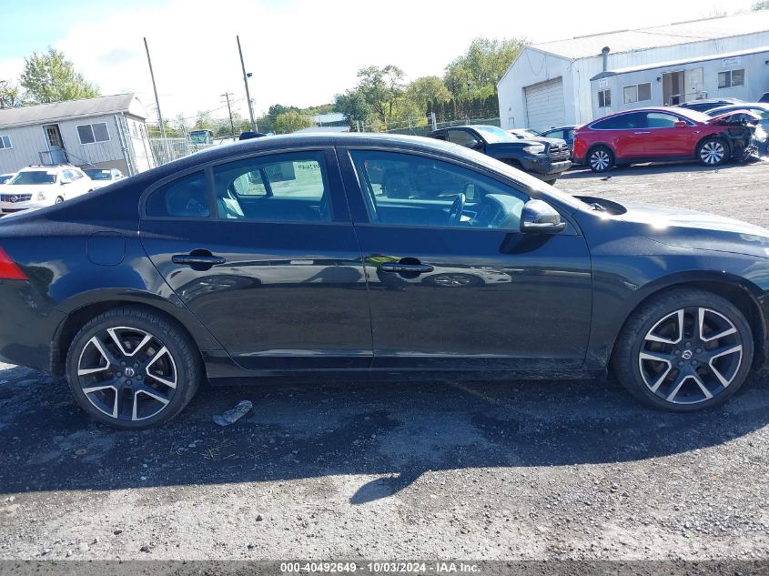 2018 Volvo S60 T5 Dynamic VIN: YV140MTL7J2460139 Lot: 40492649