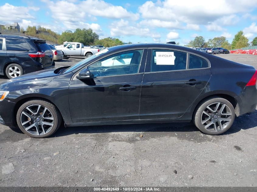 2018 Volvo S60 T5 Dynamic VIN: YV140MTL7J2460139 Lot: 40492649