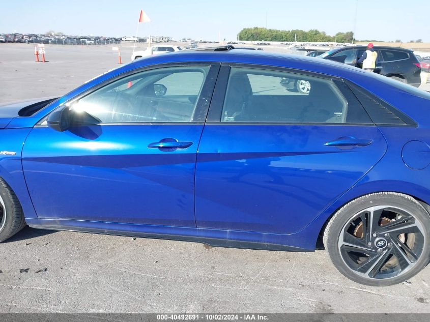 2023 Hyundai Elantra N Line VIN: KMHLR4AF5PU500604 Lot: 40492691