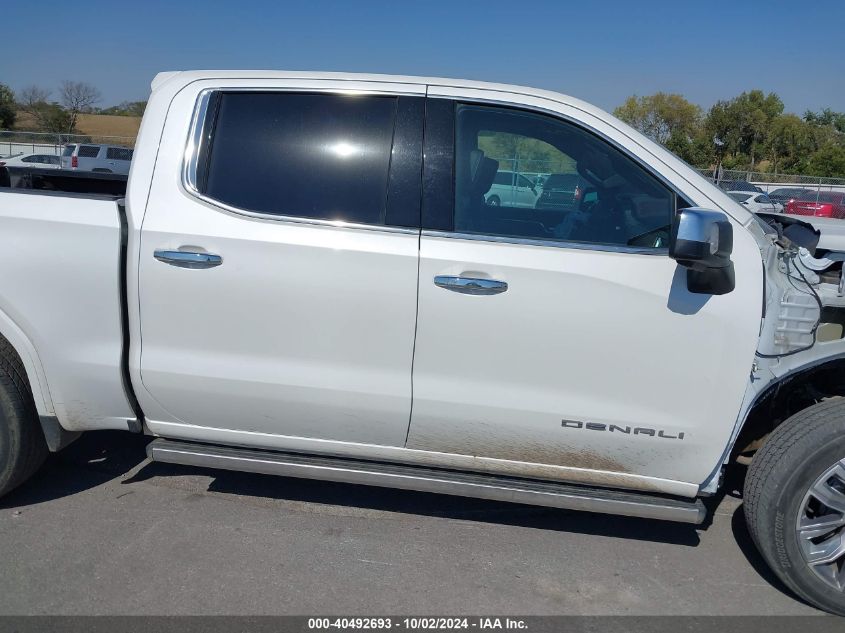 2022 GMC Sierra 1500 4Wd Short Box Denali VIN: 3GTUUGET0NG616866 Lot: 40492693