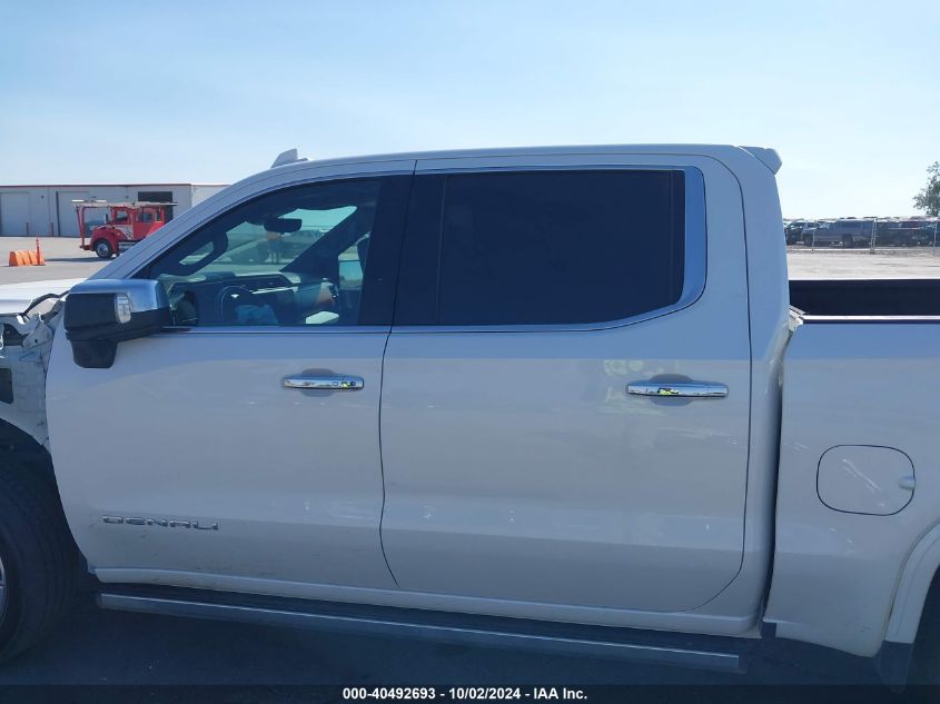 2022 GMC Sierra 1500 4Wd Short Box Denali VIN: 3GTUUGET0NG616866 Lot: 40492693