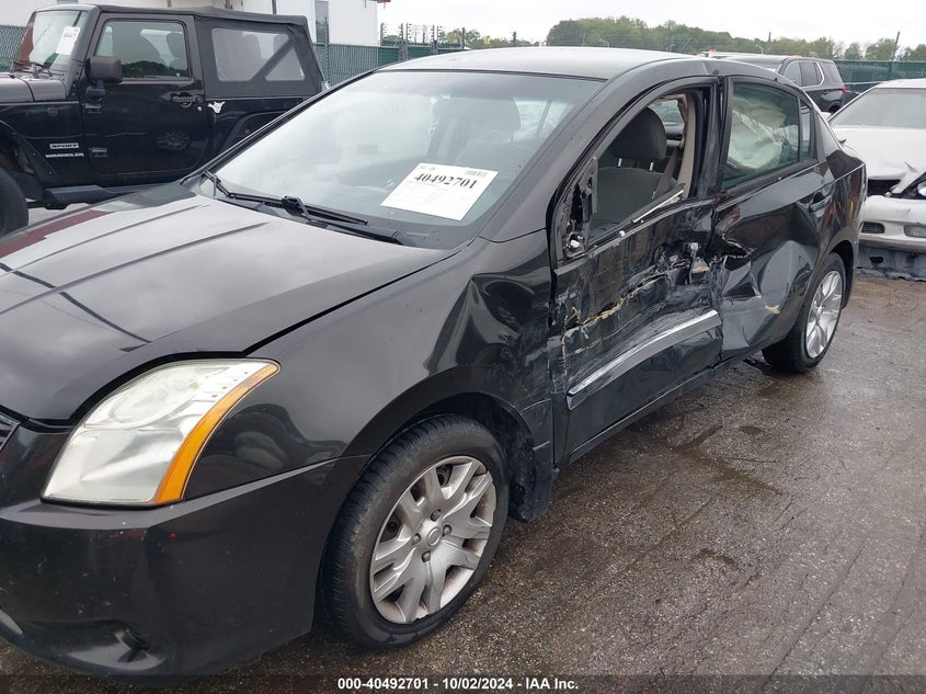 3N1AB6AP4CL641451 2012 Nissan Sentra 2.0 S