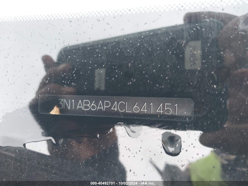 3N1AB6AP4CL641451 2012 Nissan Sentra 2.0 S