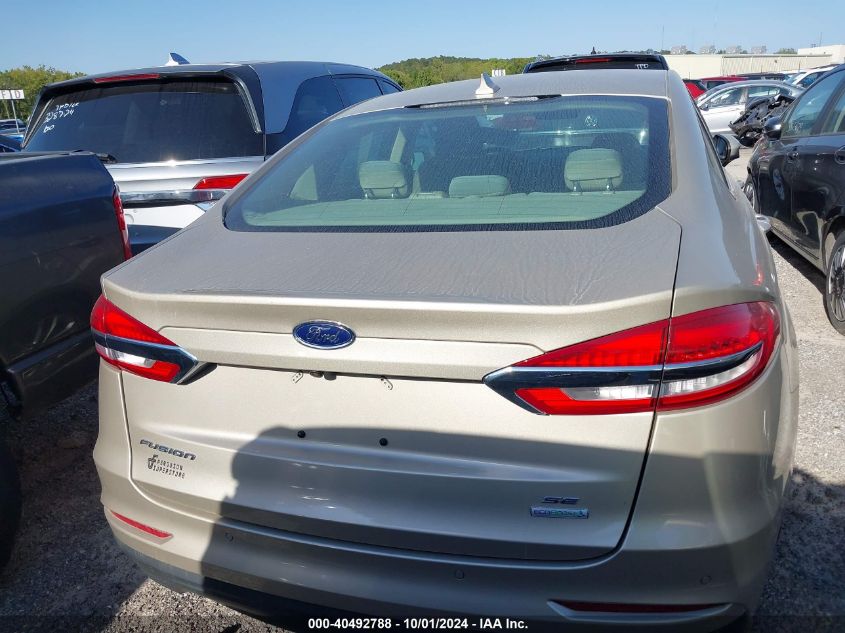 2019 Ford Fusion Se VIN: 3FA6P0HD5KR246788 Lot: 40492788