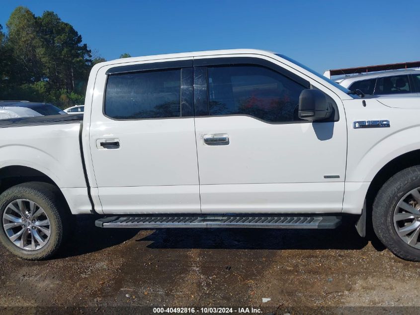 2017 Ford F-150 Xlt VIN: 1FTEW1EGXHFB44163 Lot: 40492816