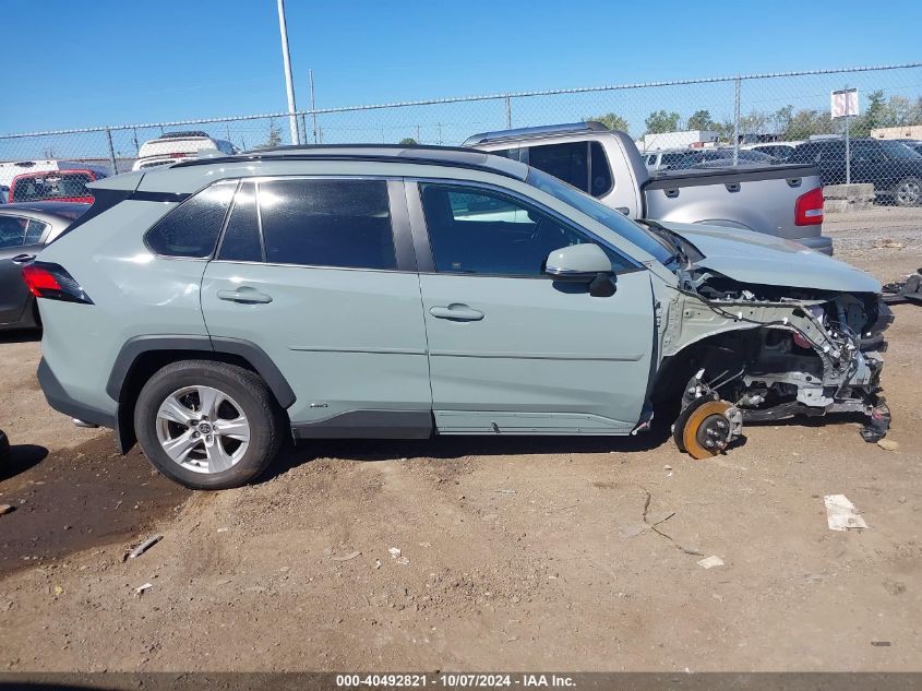 2021 Toyota Rav4 Hybrid Xle VIN: 4T3RWRFV6MU026925 Lot: 40492821