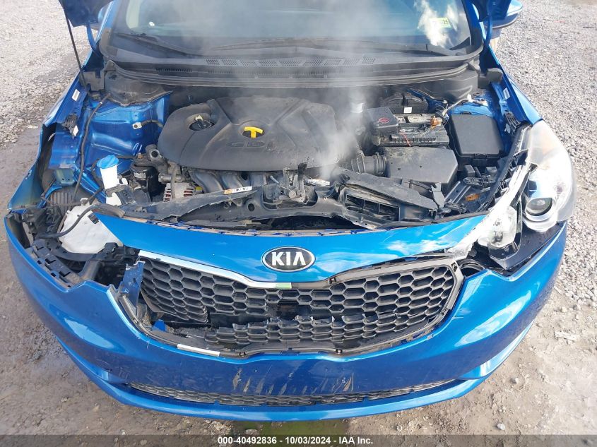 2014 Kia Forte Ex VIN: KNAFX4A87E5204397 Lot: 40492836