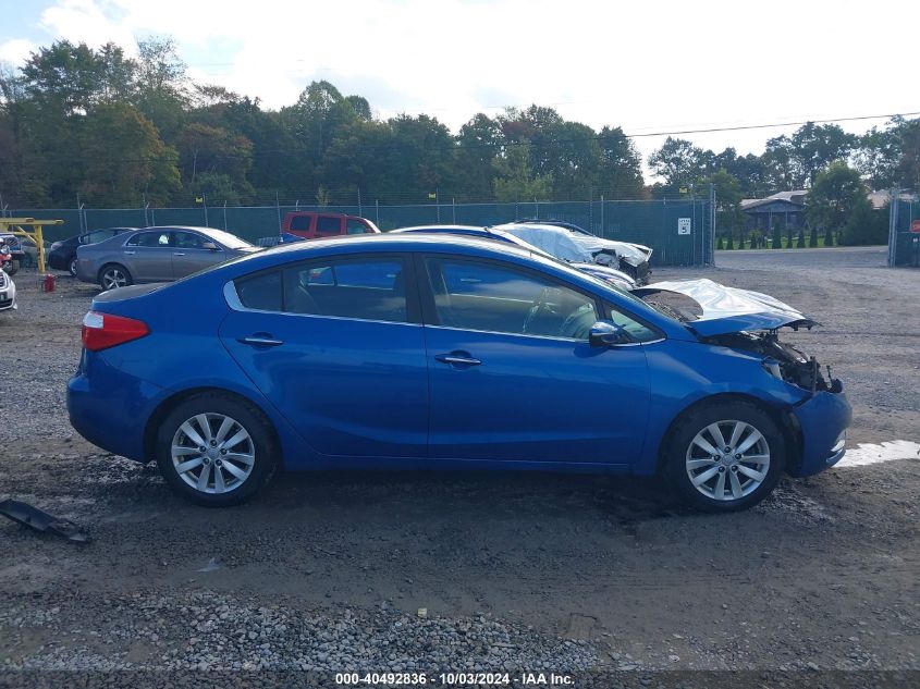 2014 Kia Forte Ex VIN: KNAFX4A87E5204397 Lot: 40492836