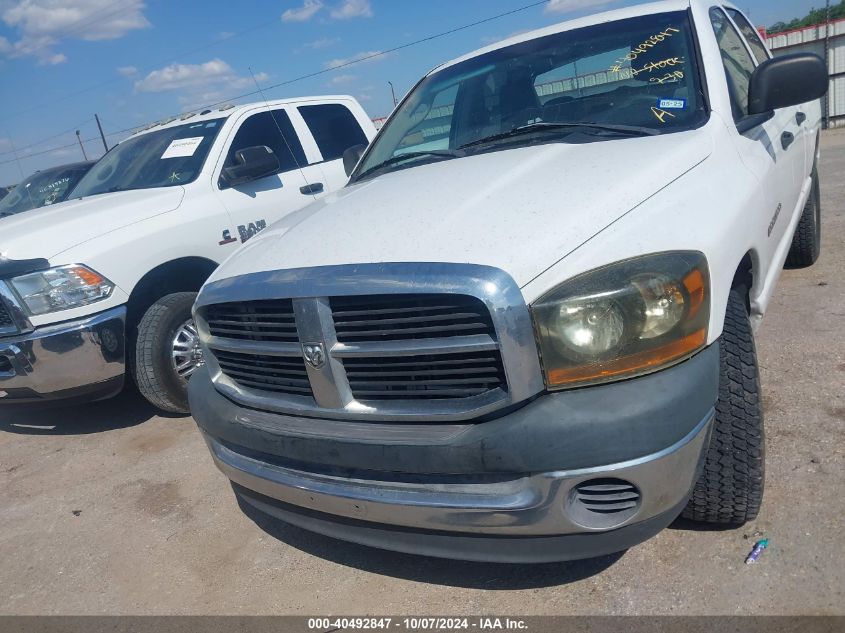 2007 Dodge Ram 1500 St VIN: 1D7HA18P27S226181 Lot: 40492847