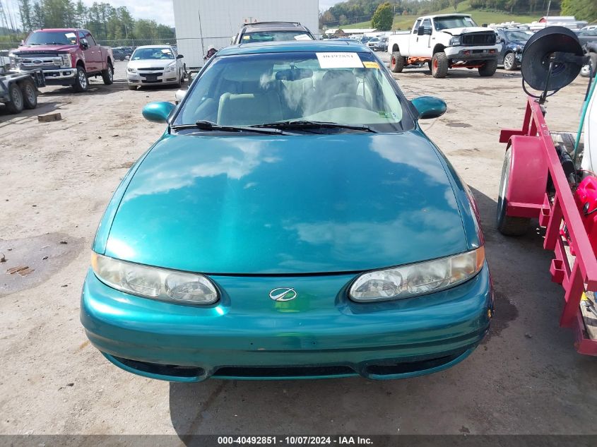 1999 Oldsmobile Alero VIN: 1G3MS12E4XT318330 Lot: 40492851