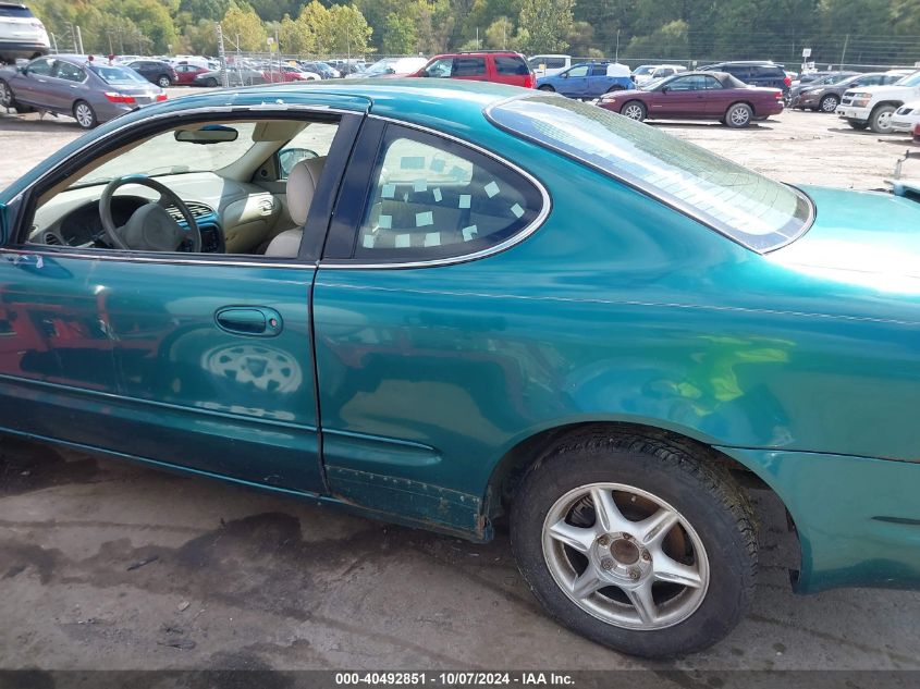 1999 Oldsmobile Alero VIN: 1G3MS12E4XT318330 Lot: 40492851