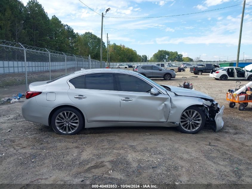 JN1EV7AR5KM559264 2019 Infiniti Q50 3.0T Luxe