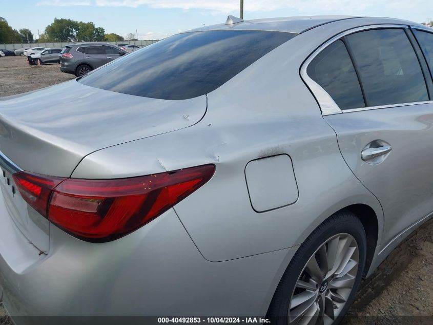 2019 Infiniti Q50 3.0T Luxe VIN: JN1EV7AR5KM559264 Lot: 40492853