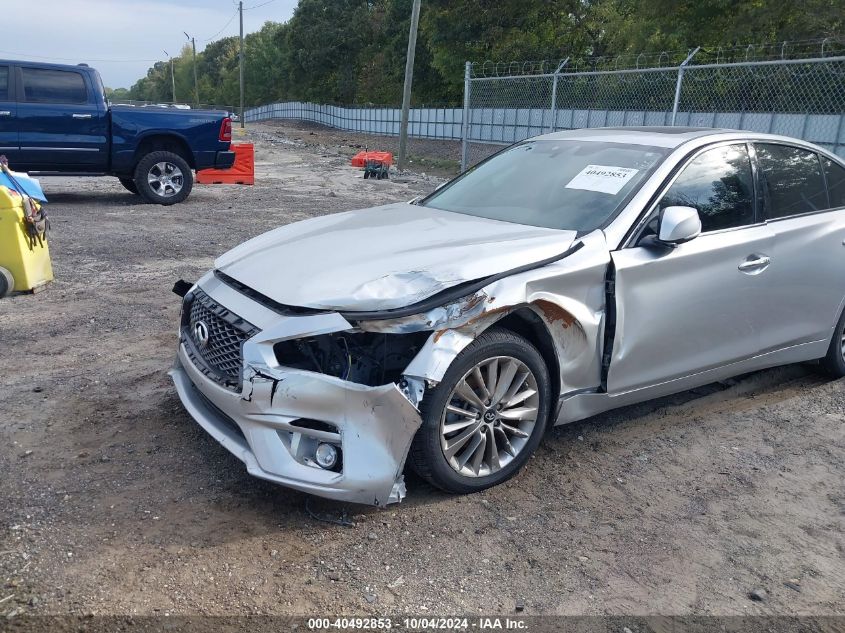 2019 Infiniti Q50 3.0T Luxe VIN: JN1EV7AR5KM559264 Lot: 40492853