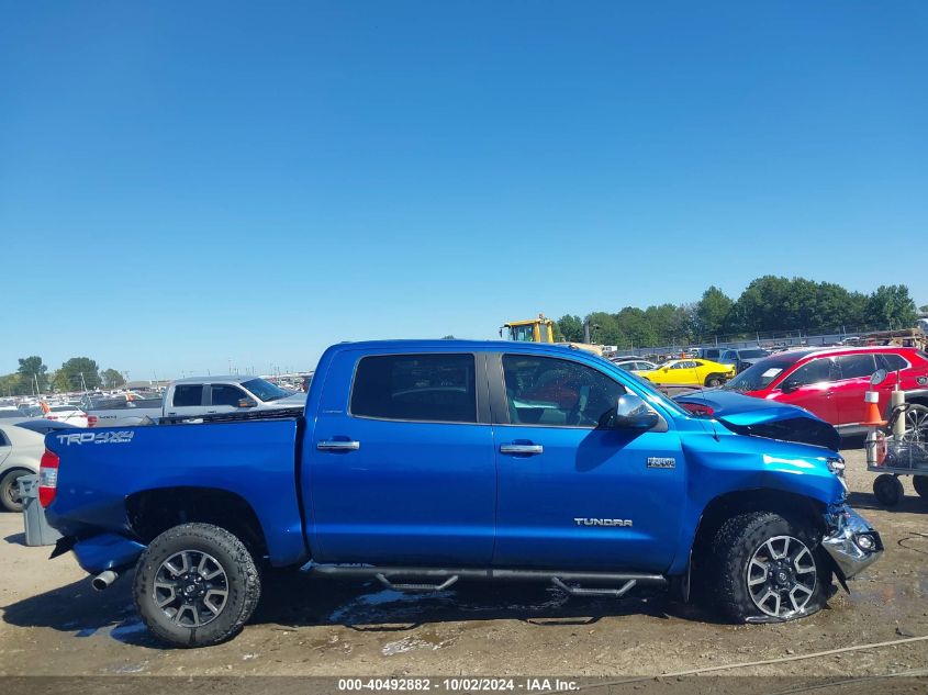 2018 Toyota Tundra Limited 5.7L V8 VIN: 5TFHY5F11JX731490 Lot: 40492882