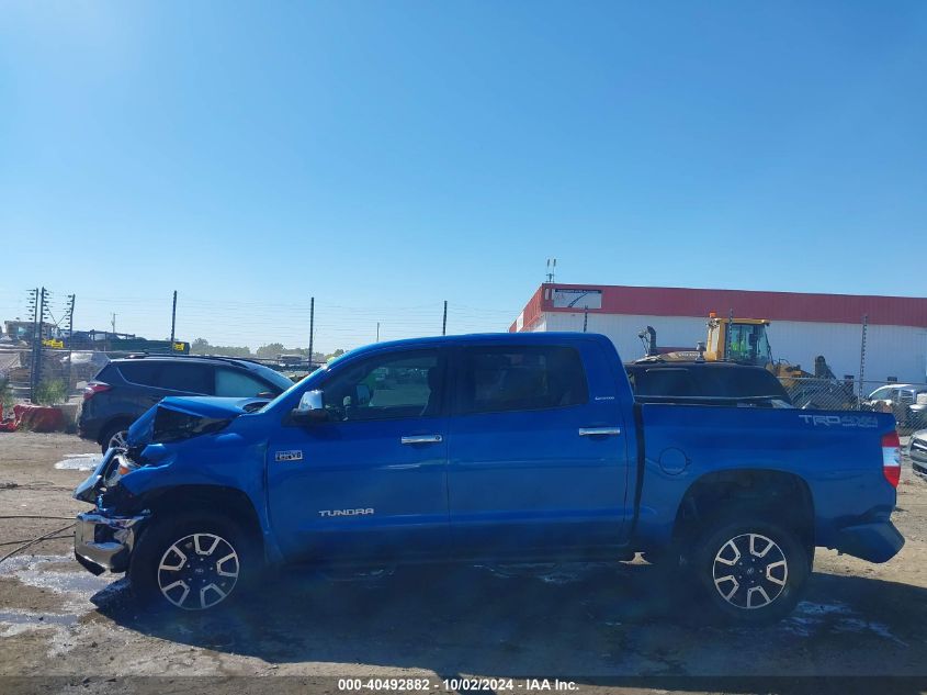 2018 Toyota Tundra Limited 5.7L V8 VIN: 5TFHY5F11JX731490 Lot: 40492882