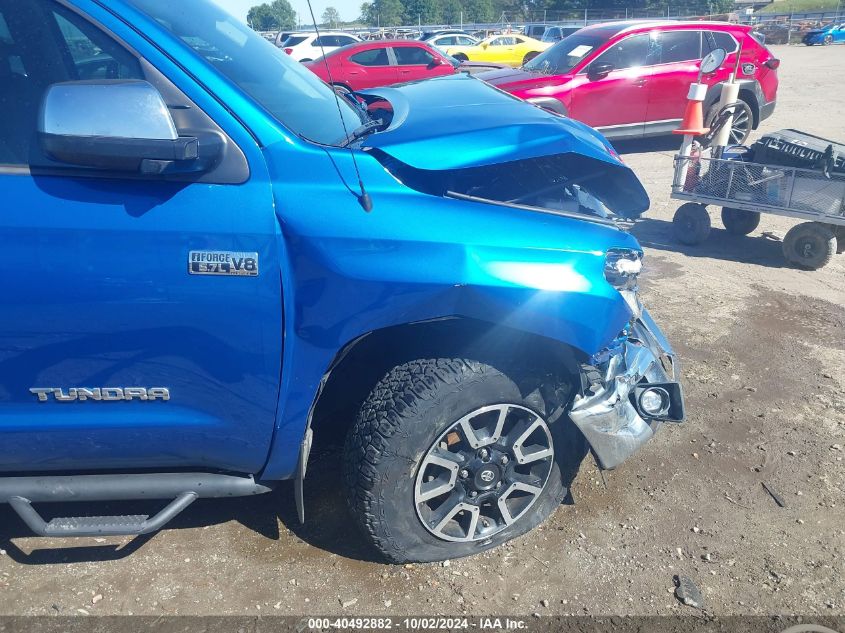 2018 Toyota Tundra Limited 5.7L V8 VIN: 5TFHY5F11JX731490 Lot: 40492882